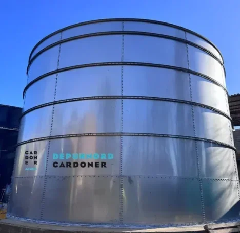 Depurnord Cardoner instala un nuevo depósito de agua pluvial en EXIDE Technologies