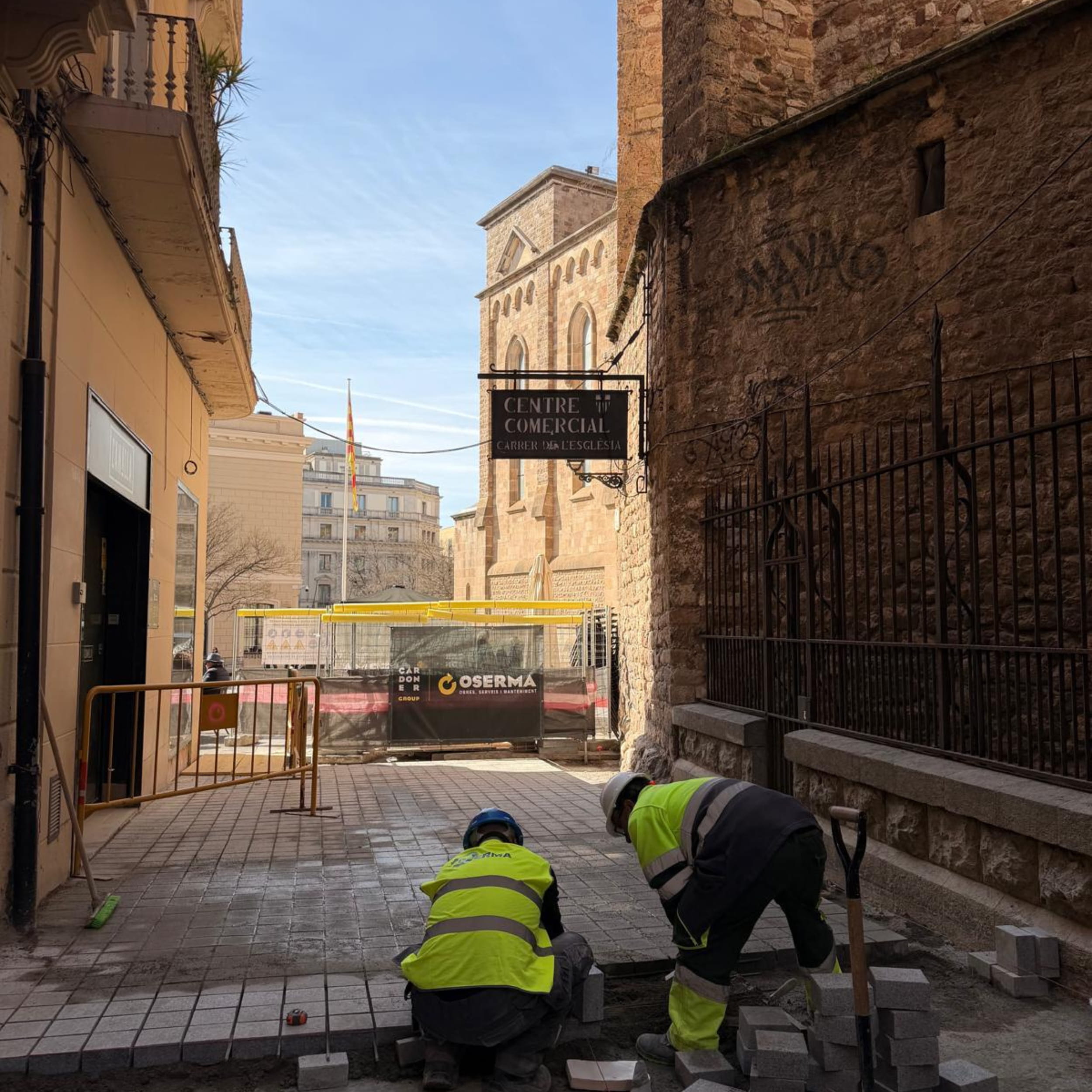 OSERMA impulsa la renovación de pavimentos en Sabadell con una reducción significativa de los plazos